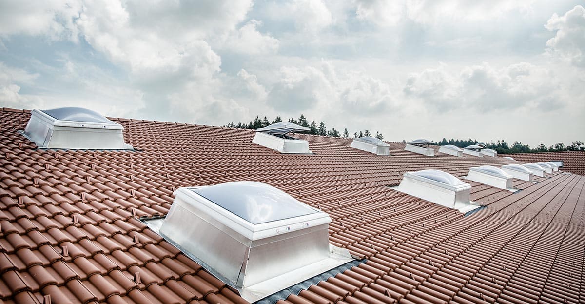 LAMILUX Rooflight F100 skylight dome