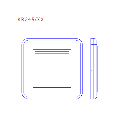 Frame for housing K45 KR245