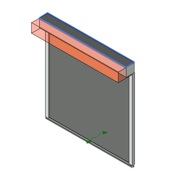 Flexible curtain door Marc-Ok