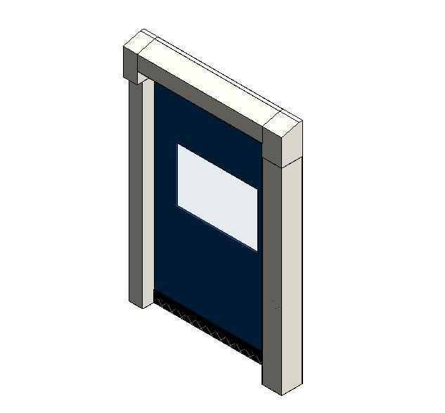 High-speed doors of the CR series