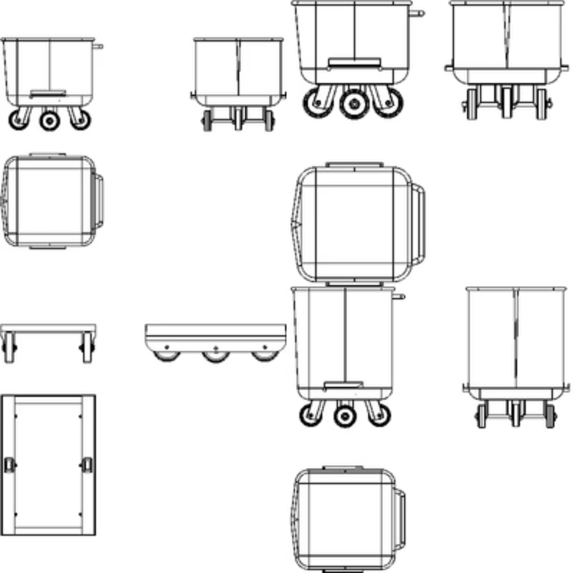 Transport trolleys