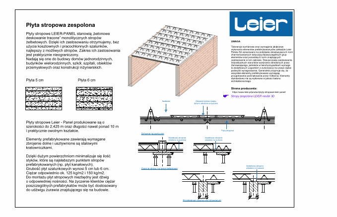 Composite ceilings