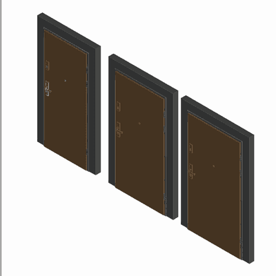 Internal entrance doors