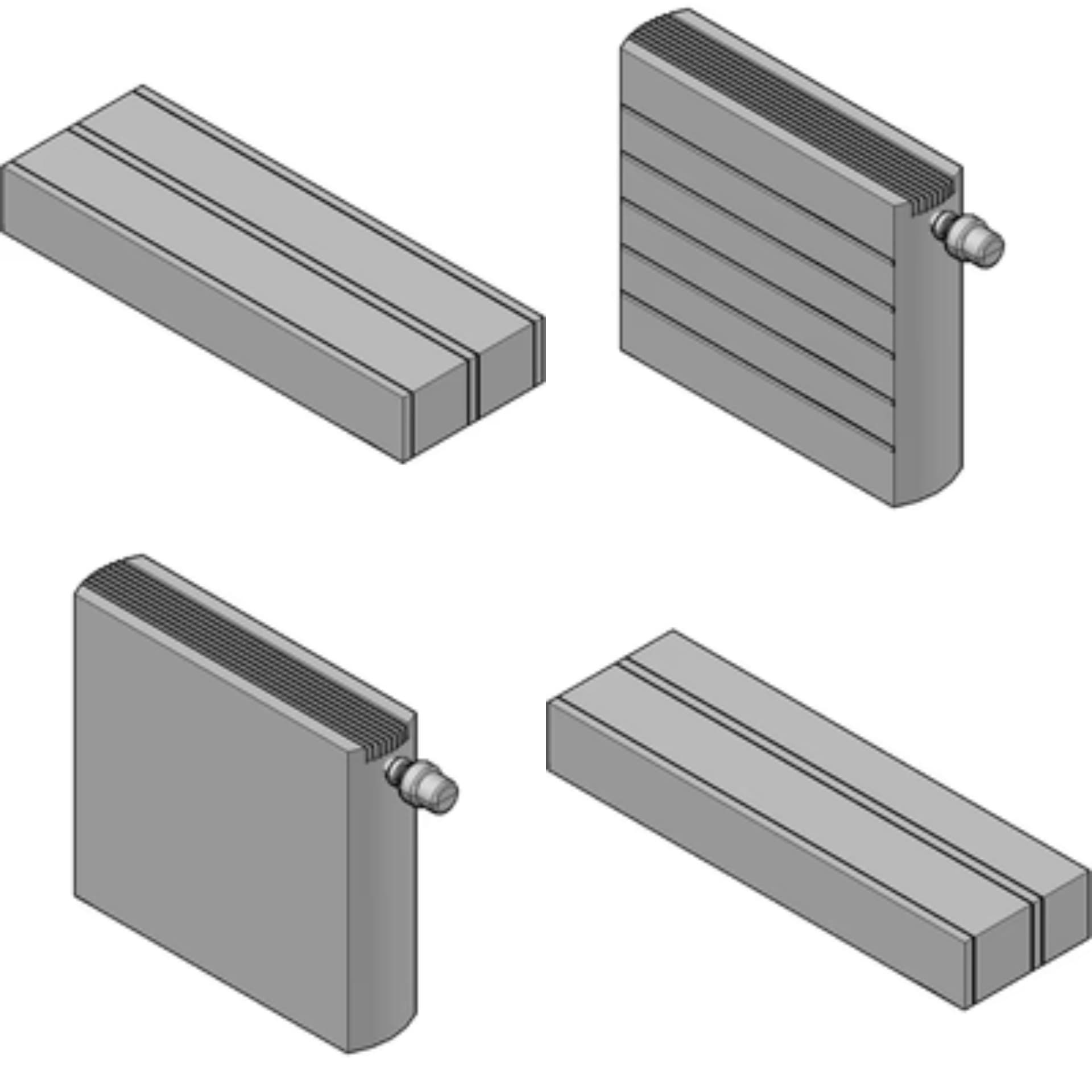 Horizontal decorative radiators